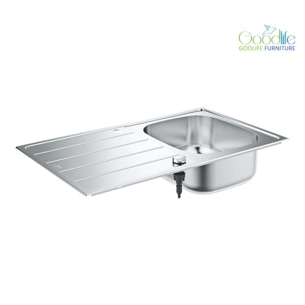  Chậu rửa chén 1 hộc cánh trái K200 GROHE 31552SD1 