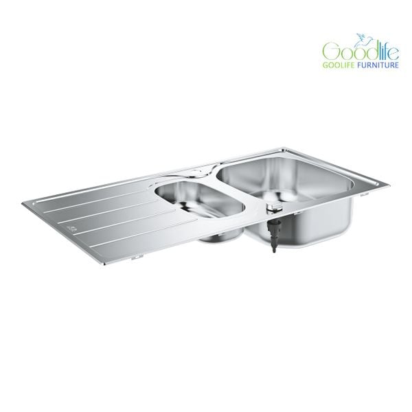  Chậu rửa chén 2 hộc cánh trái K200 GROHE 31564SD1 