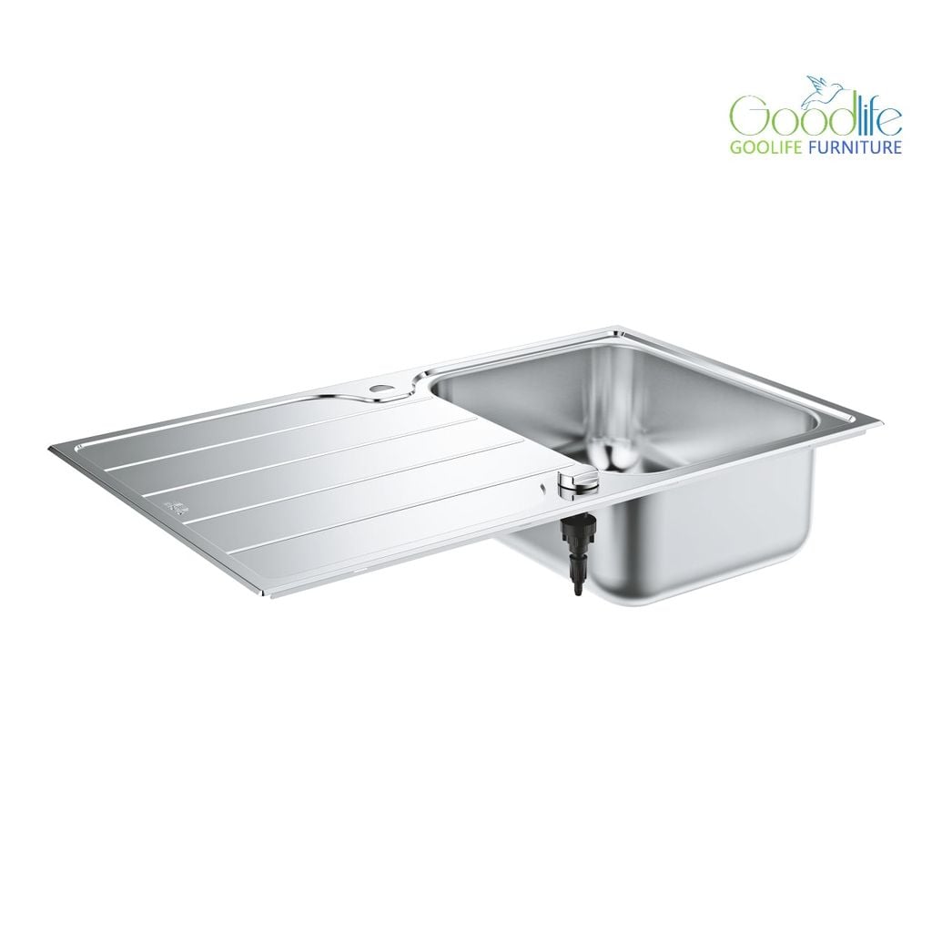 Chậu rửa chén 1 hộc cánh trái K500 GROHE 31571SD1
