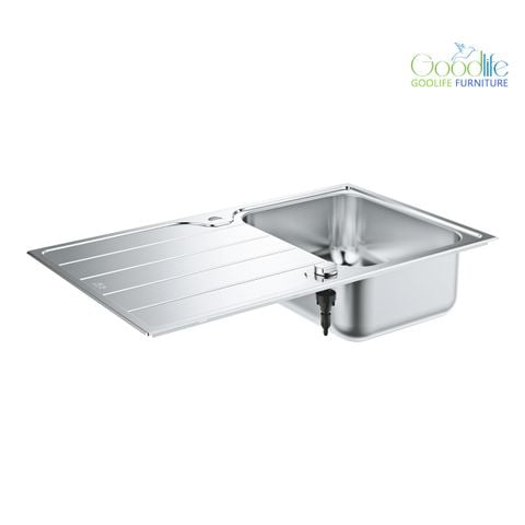  Chậu rửa chén 1 hộc cánh trái K500 GROHE 31571SD1 