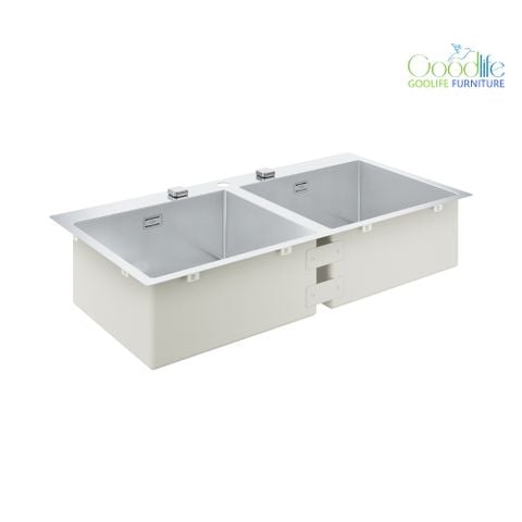 Chậu rửa chén 2 hộc AISI 304 K800 GROHE 31585SD1 