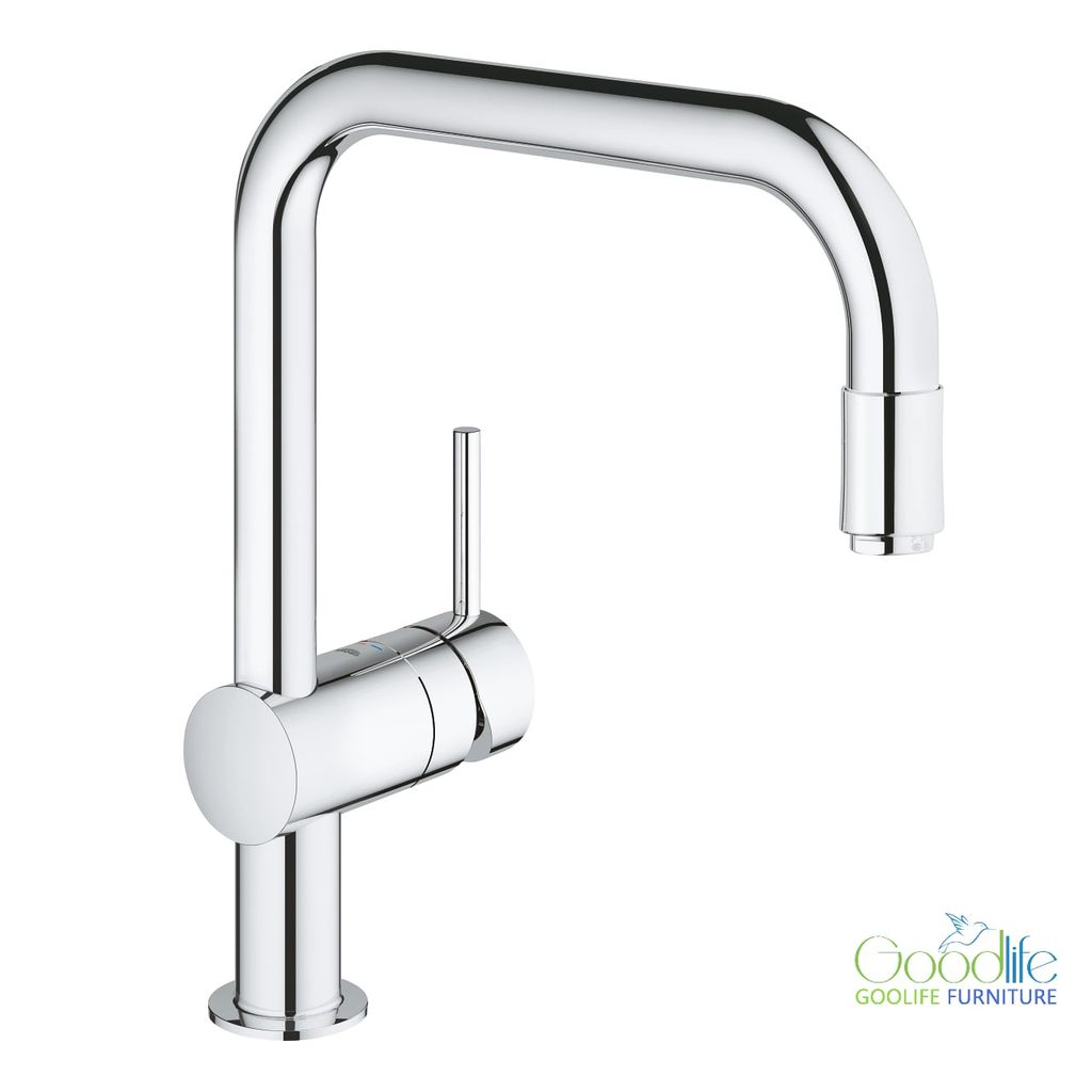 Vòi bếp dây rút nóng lạnh Minta GROHE 32067000