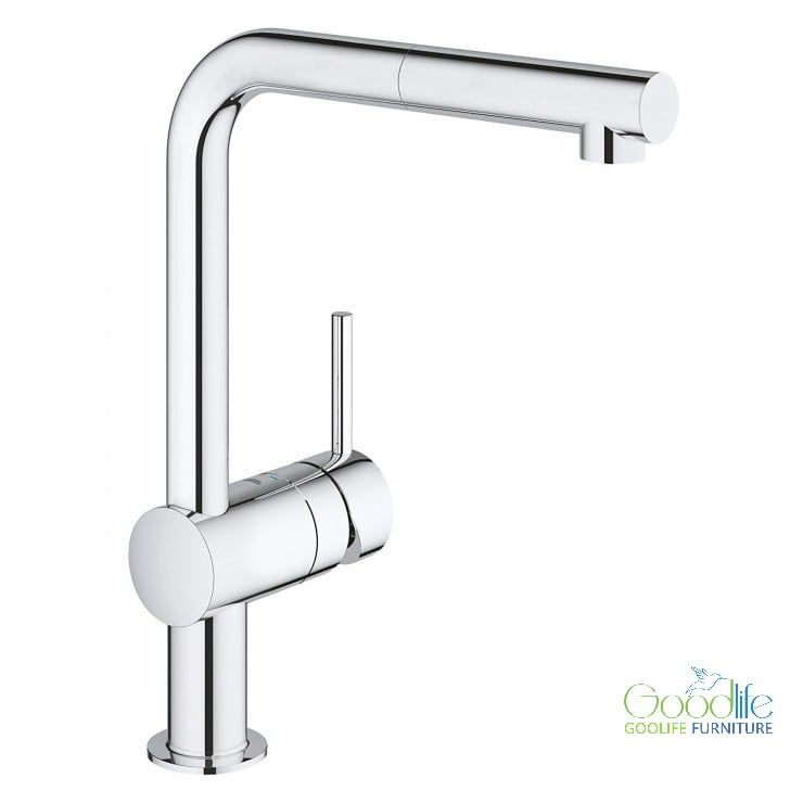 Vòi bếp dây rút nóng lạnh Minta GROHE 32168000
