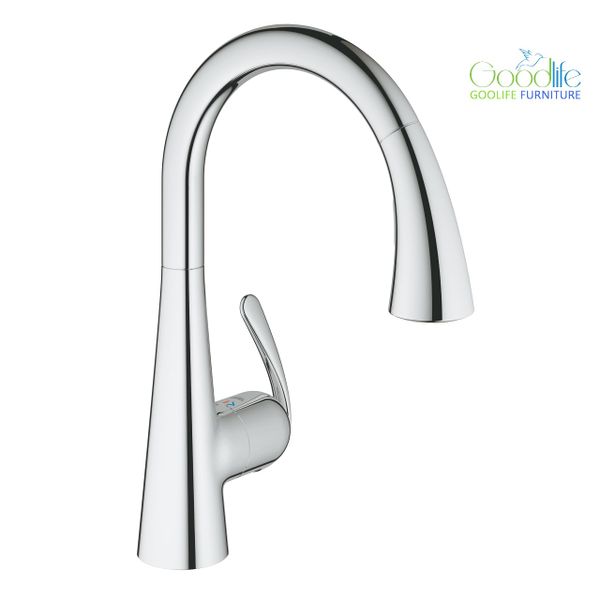  Vòi bếp dây rút nóng lạnh Zedra Grohe 32294001 