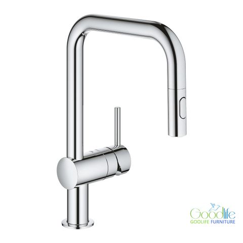  Vòi bếp dây rút nóng lạnh Minta GROHE 32322002 