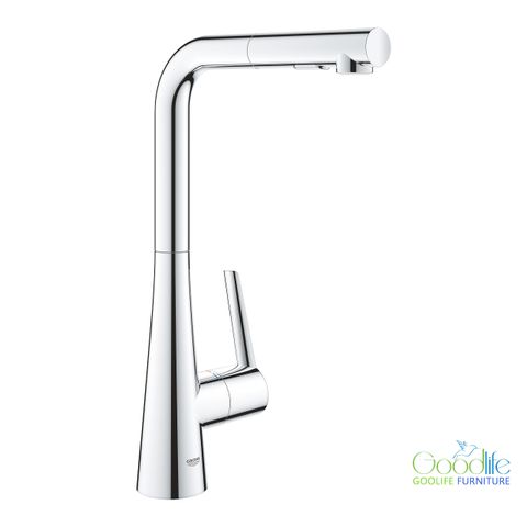  Vòi bếp dây rút nóng lạnh Zedra GROHE 32553002 