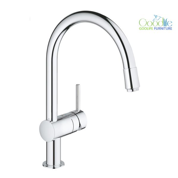  Vòi bếp dây rút nóng lạnh Minta GROHE 32918000 