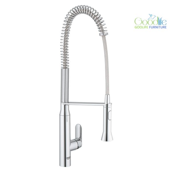  Vòi bếp dây rút nóng lạnh K7 Grohe 32950000 