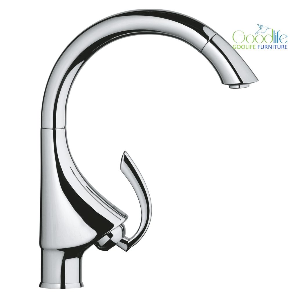 Vòi bếp dây rút nóng lạnh K4 Grohe 33786000