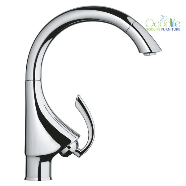  Vòi bếp dây rút nóng lạnh K4 Grohe 33786000 