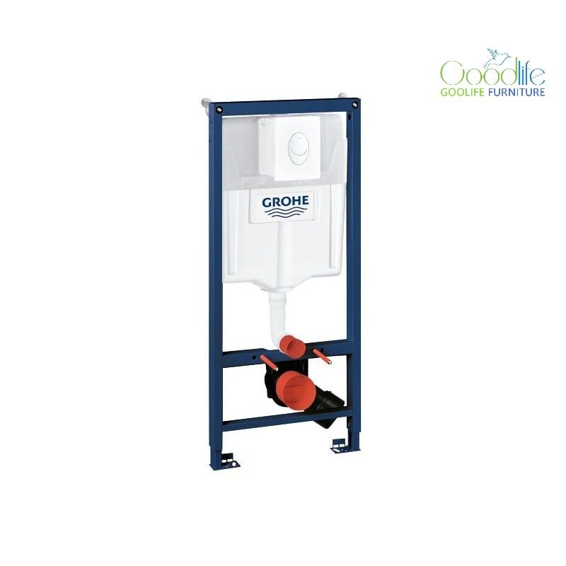 Két nước âm tường có khung 3 trong 1 GROHE 38722001