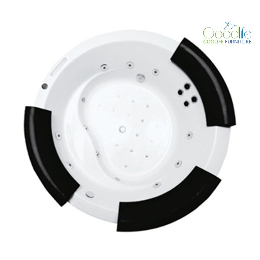 Bồn tắm massage thủy lực sủi bọt IDS 1.7m American Standard 70202100-WT (70202100WT)