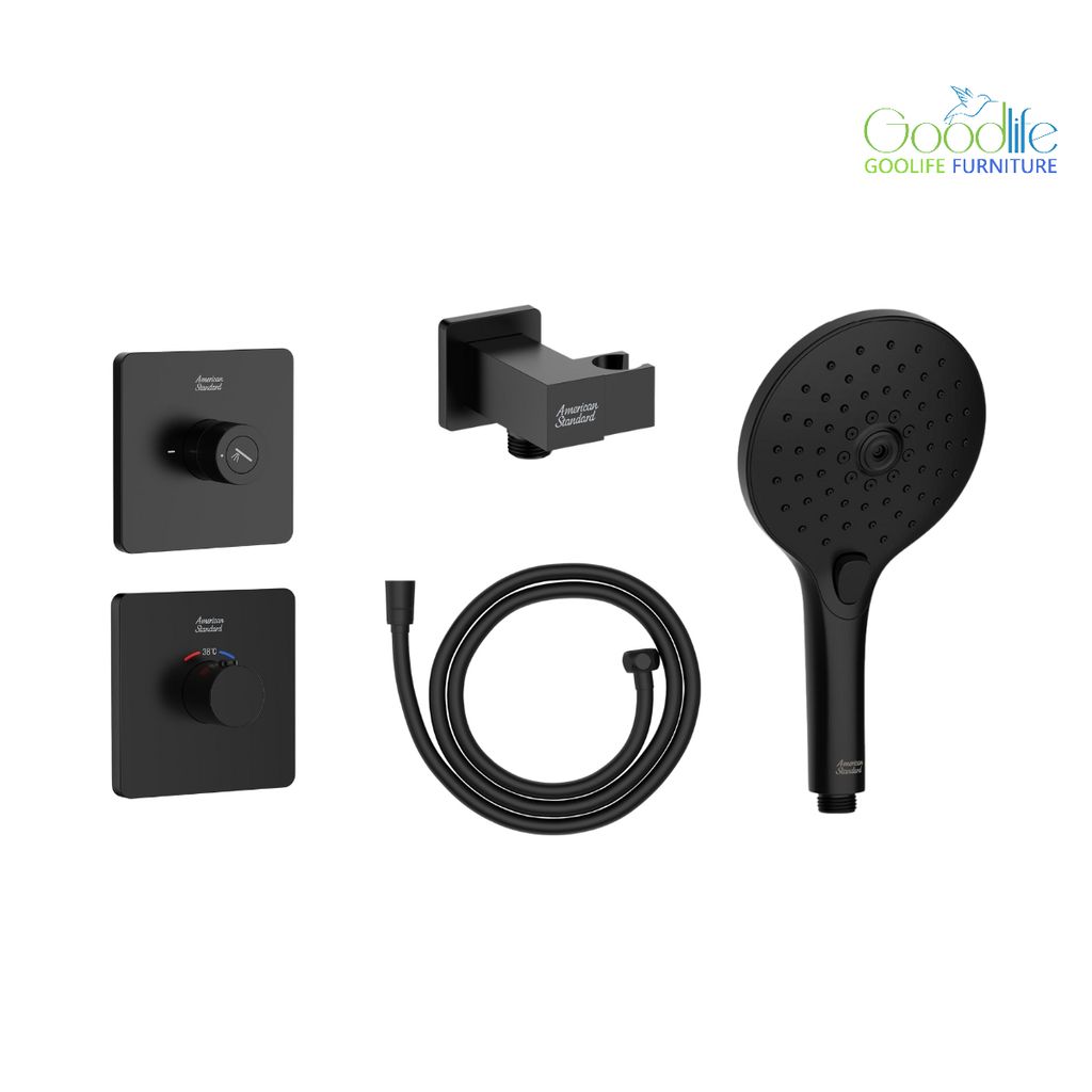 Bộ sen âm nhiệt độ 1 đường American Standard EasySet Essential - Matte Black