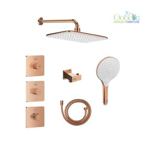  Bộ sen âm nhiệt độ 2 đường American Standard EasySet Experience - Polished Warm Sunset 
