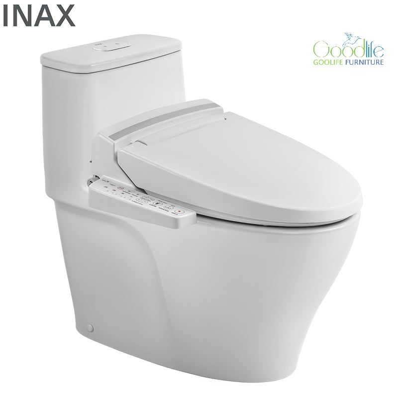 Bồn Cầu Nắp Điện Tử INAX AC-989+CW-KB22AVN