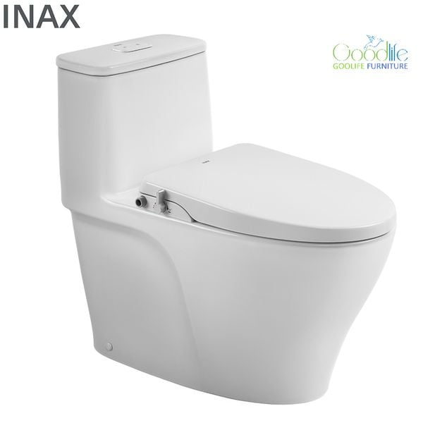  Bồn Cầu Nắp Rửa Cơ INAX AC-989+CW-S15VN 