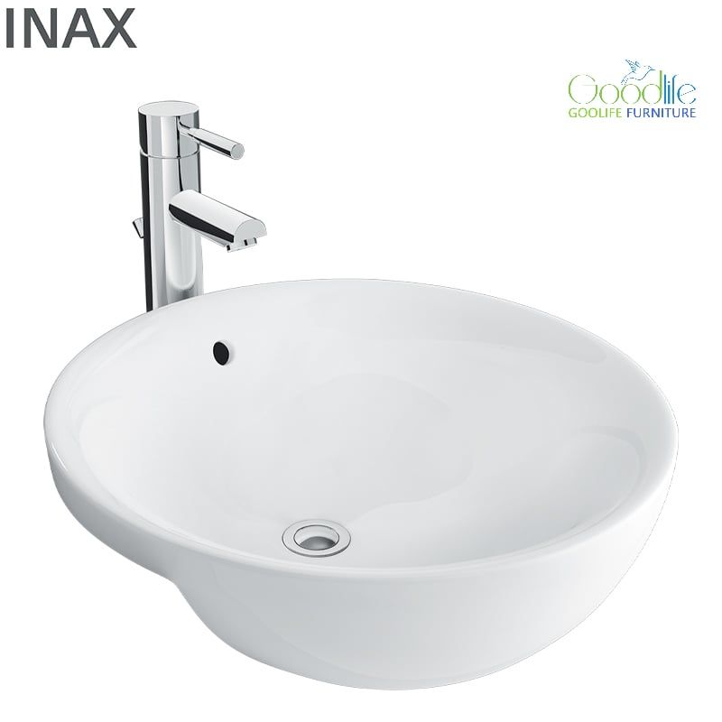 Lavabo Bán Âm Bàn INAX L-333V