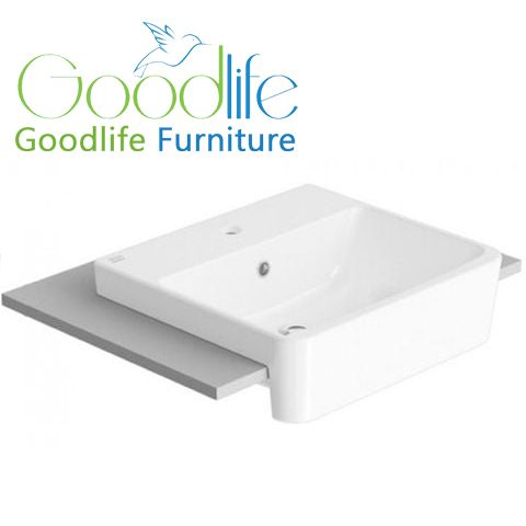 Chậu rửa mặt lavabo bán âm American Standard VF-0519 (VF0519) (0519-WT)