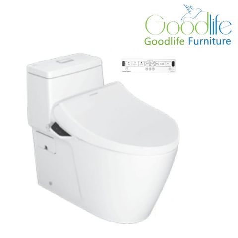 Bồn cầu 1 khối American Standard VF-1808PR (VF1808PR) nắp điện tử 