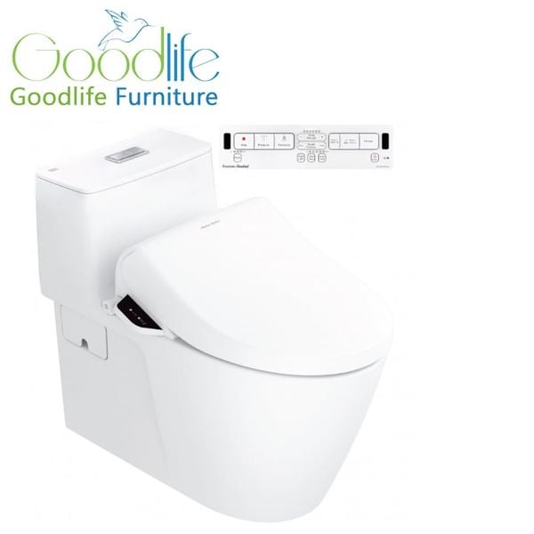  Bồn cầu 1 khối American Standard VF-1808TPR (VF1808TPR) nắp điện tử 