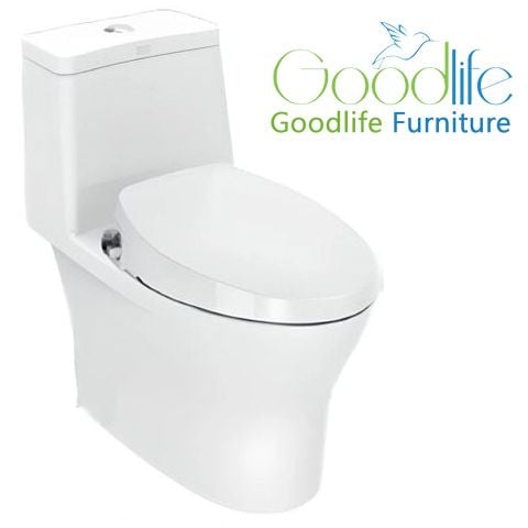  Bồn cầu 1 khối American Standard VF-2530S (VF2530S) nắp rửa cơ dòng Slim 