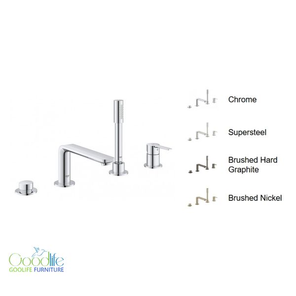  Vòi bồn tắm 4 lỗ nóng lạnh Lineare GROHE 19577001 