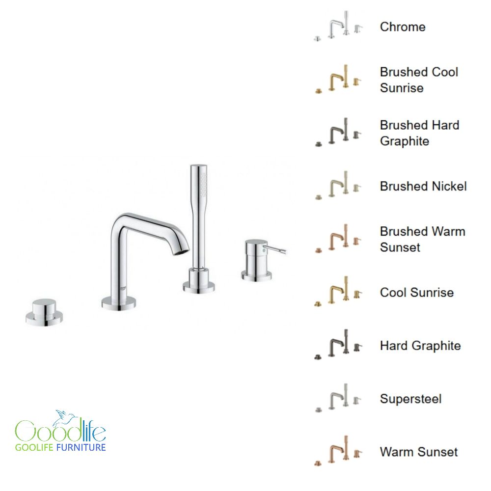 Vòi bồn tắm 4 lỗ nóng lạnh Essence GROHE 19578001