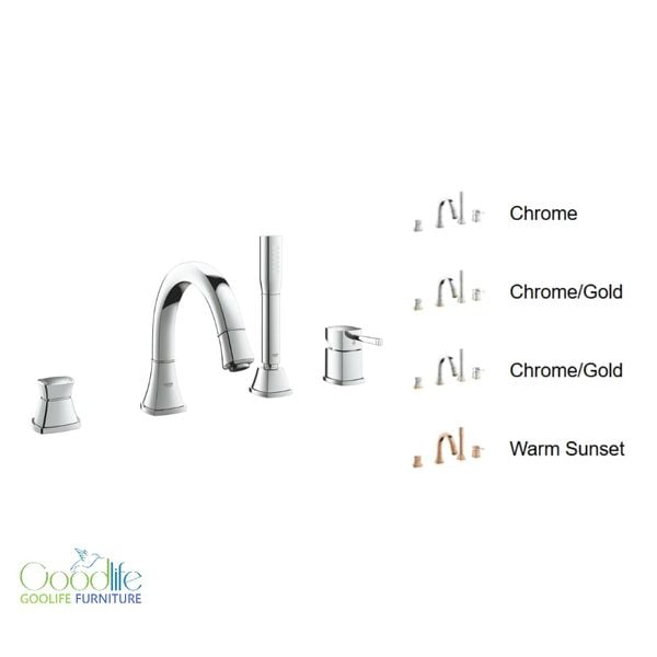  Bộ vòi xả bồn 4 lỗ Grandera GROHE 19936IG0 