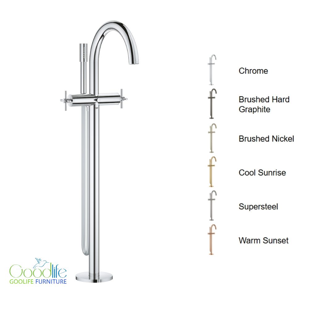 Vòi bồn tắm đặt sàn Atrio Grohe 25044003
