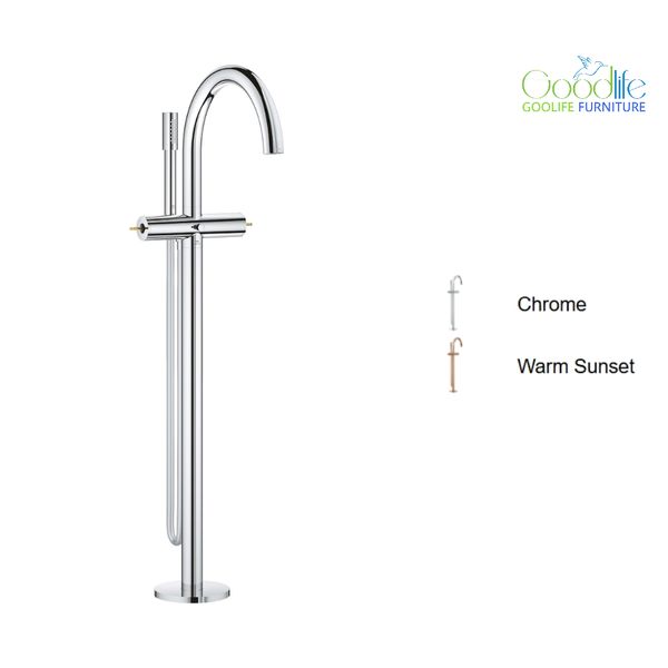  Vòi bồn tắm đặt sàn nóng lạnh Atrio GROHE 25227000 