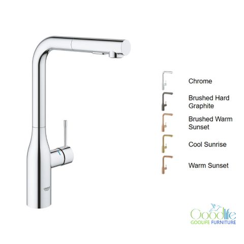  Vòi bếp dây rút nóng lạnh Essence GROHE 30270000 