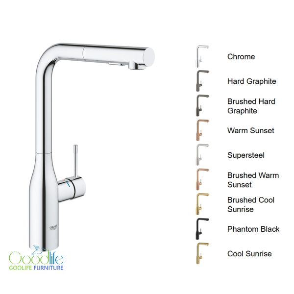  Vòi bếp dây rút nóng lạnh Essence GROHE 30504000 