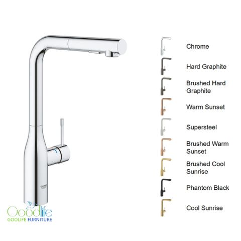 Vòi bếp dây rút nóng lạnh Essence GROHE 30504000 