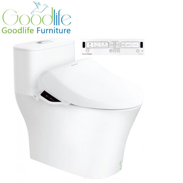 Bồn cầu 1 khối American Standard WP-1880PR (WP1880PR) nắp điện tử