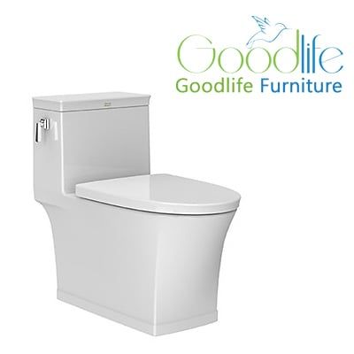  Bồn cầu 1 khối American Standard WP-2025 (WP2025) nắp êm dòng Kastello 