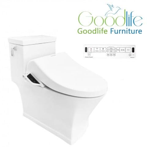  Bồn cầu 1 khối American Standard WP-2025PR (WP2025PR) nắp điện tử 