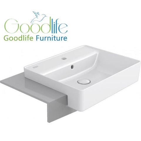  Chậu rửa mặt lavabo bán âm American Standard WP-F419 (WPF419) 