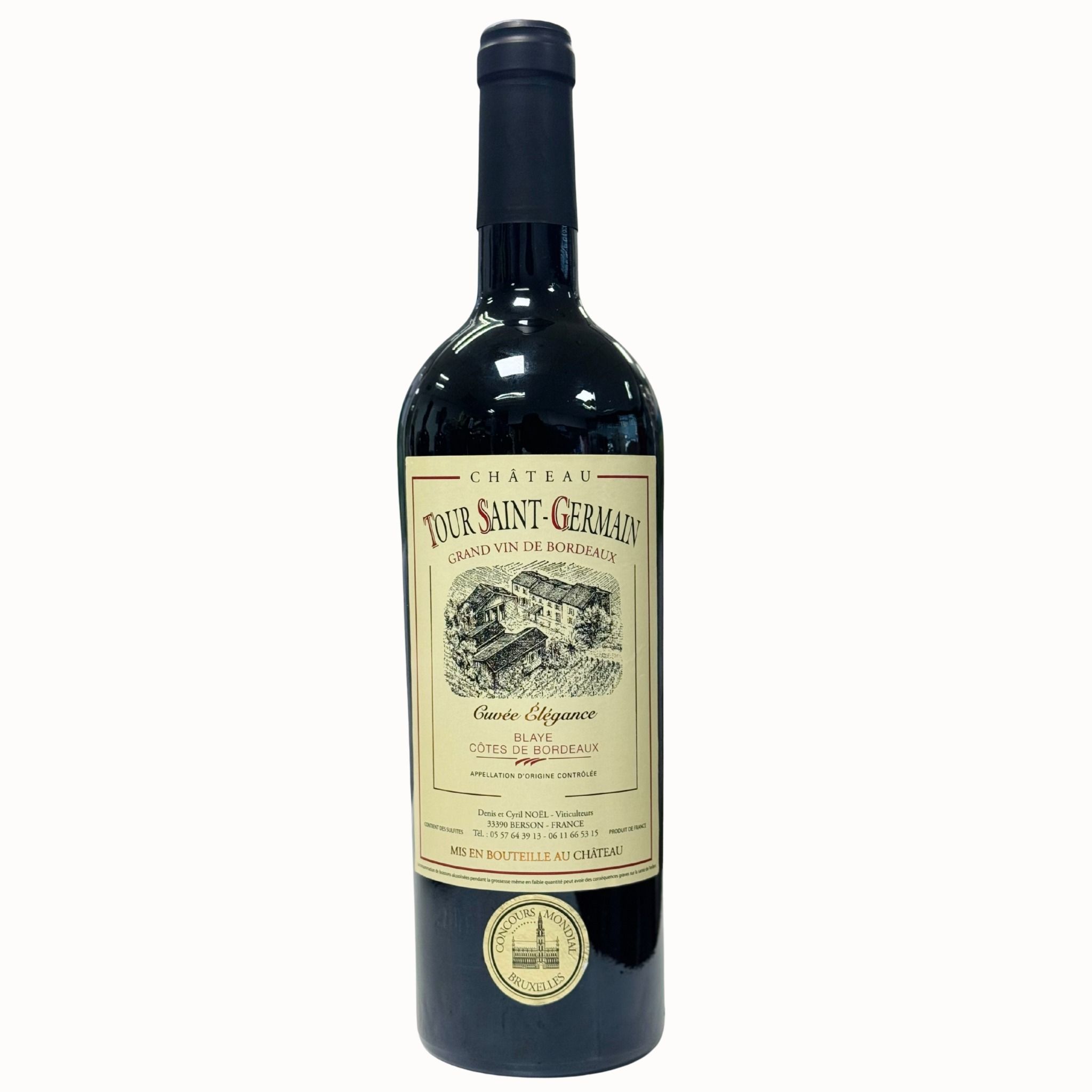  Rượu vang Château Tour Saint-Germain Cuvée Élégance 