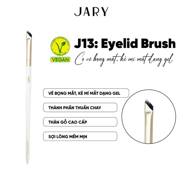 CỌ VẼ BỌNG MẮT, KẺ MÍ MẮT DẠNG GEL JARY EYELID BRUSH J13