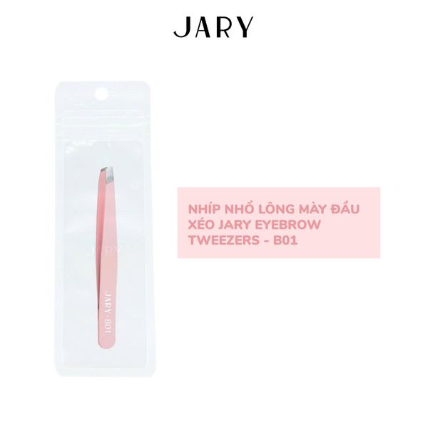NHÍP NHỔ LÔNG MÀY ĐẦU XÉO JARY EYEBROW TWEEZERS - B01
