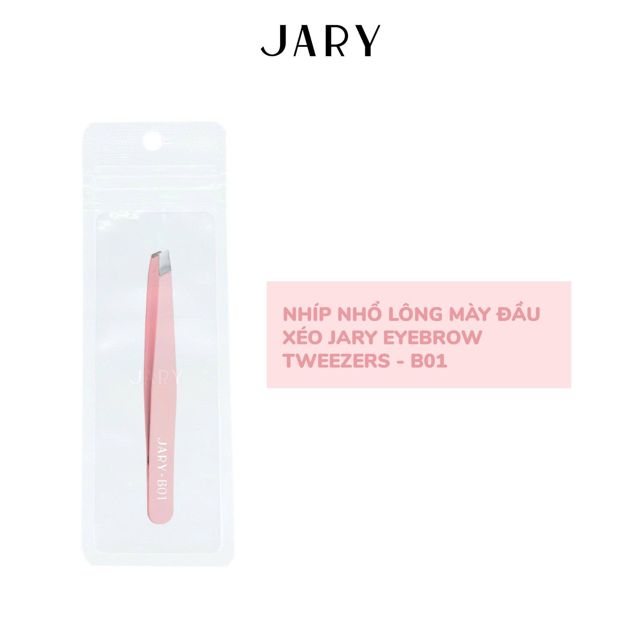 NHÍP NHỔ LÔNG MÀY ĐẦU XÉO JARY EYEBROW TWEEZERS - B01