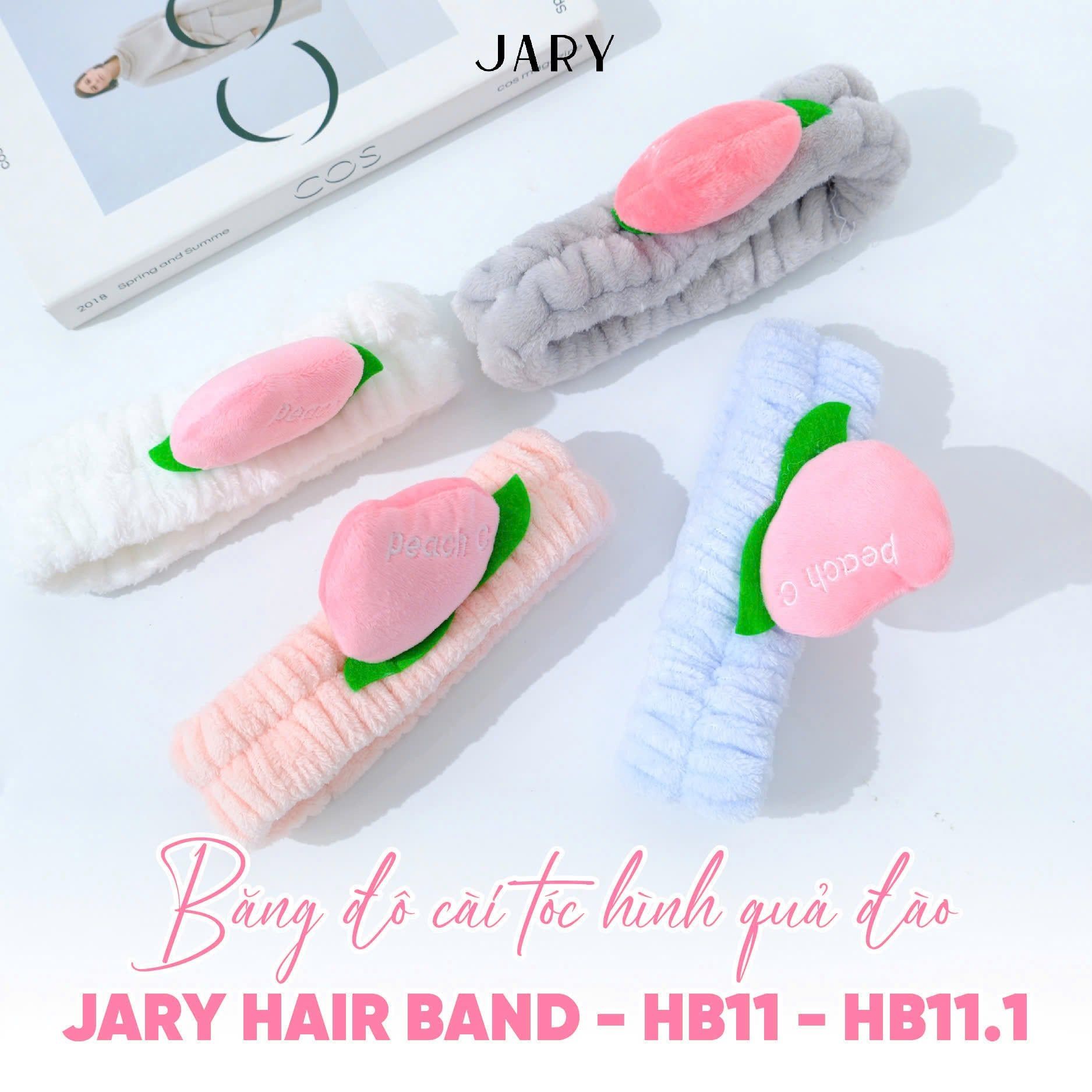BĂNG ĐÔ CÀI TÓC HÌNH QUẢ ĐÀO JARY HAIR BAND - HB11 - HB11.1