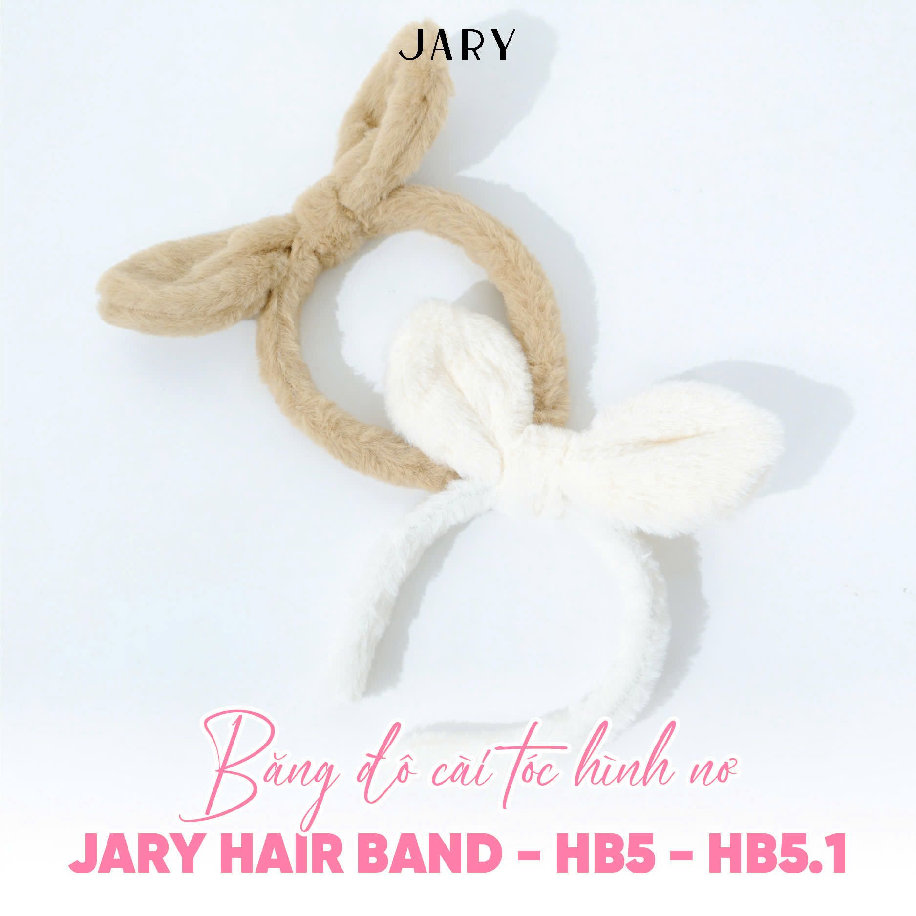 BĂNG ĐÔ CÀI TÓC HÌNH NƠ JARY HAIR BAND - HB5 - HB5.1