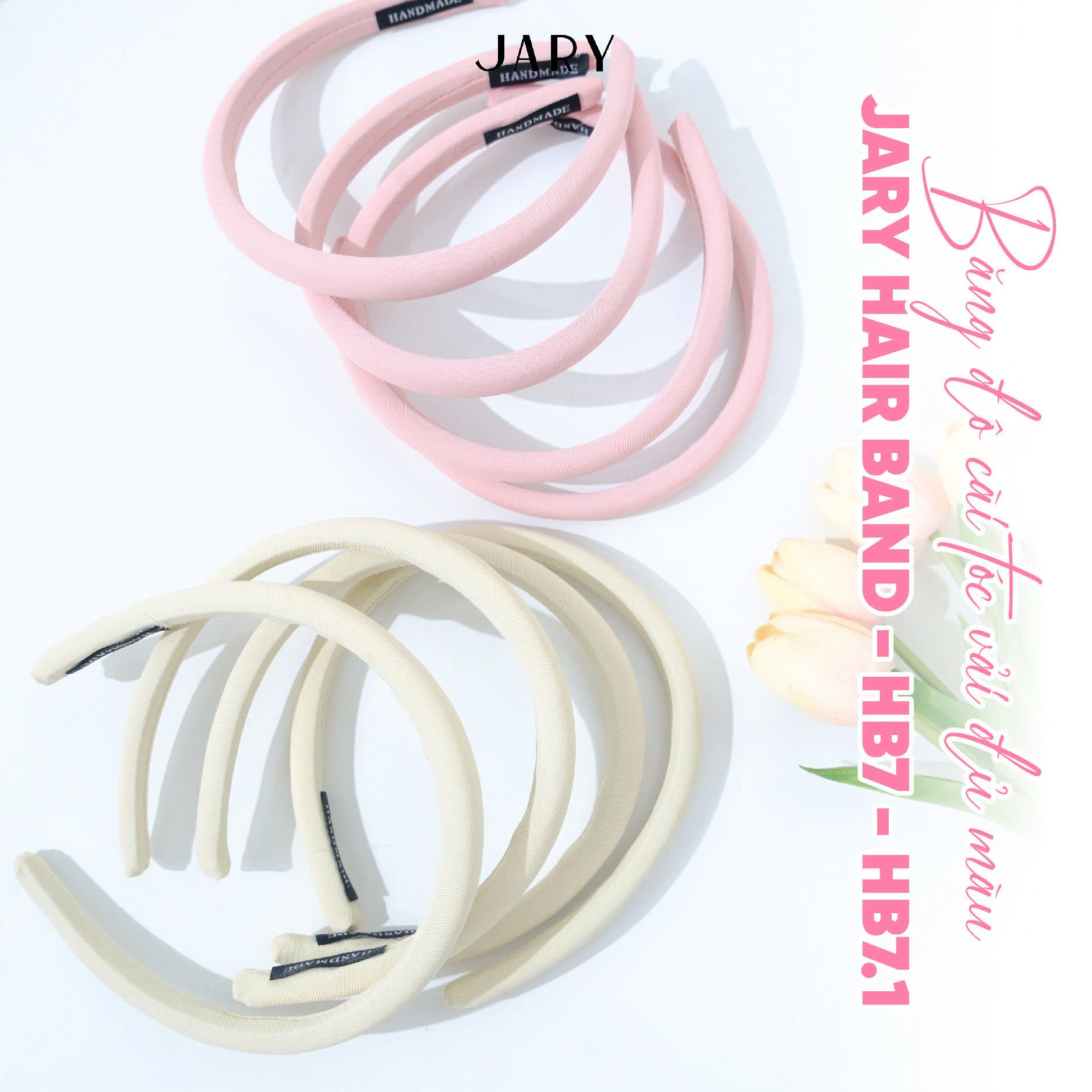 BĂNG ĐÔ CÀI TÓC VẢI ĐỦ MÀU JARY HAIR BAND - HB7 - HB7.1