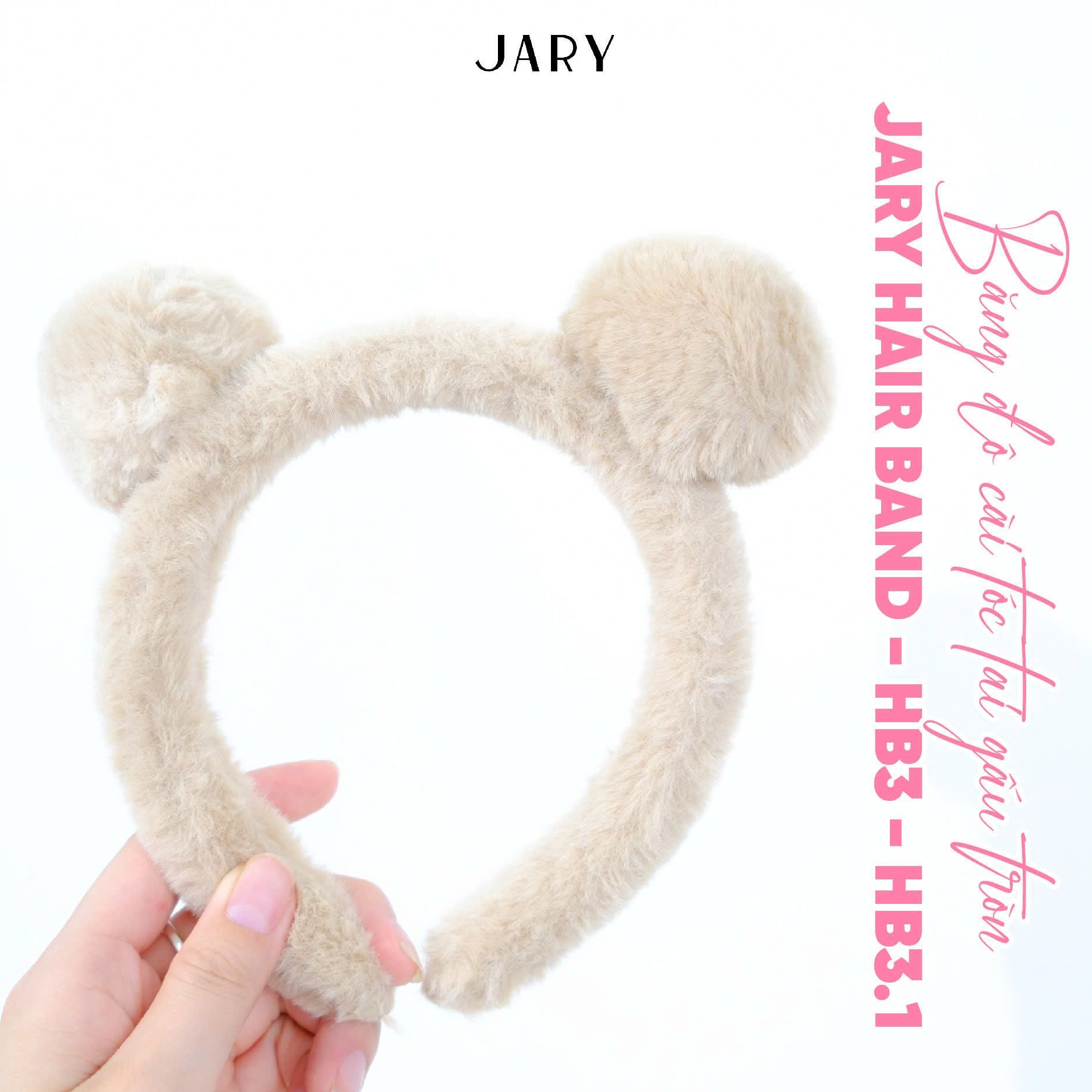 BĂNG ĐÔ CÀI TÓC TAI GẤU TRÒN JARY HAIR BAND - HB3 - HB3.1