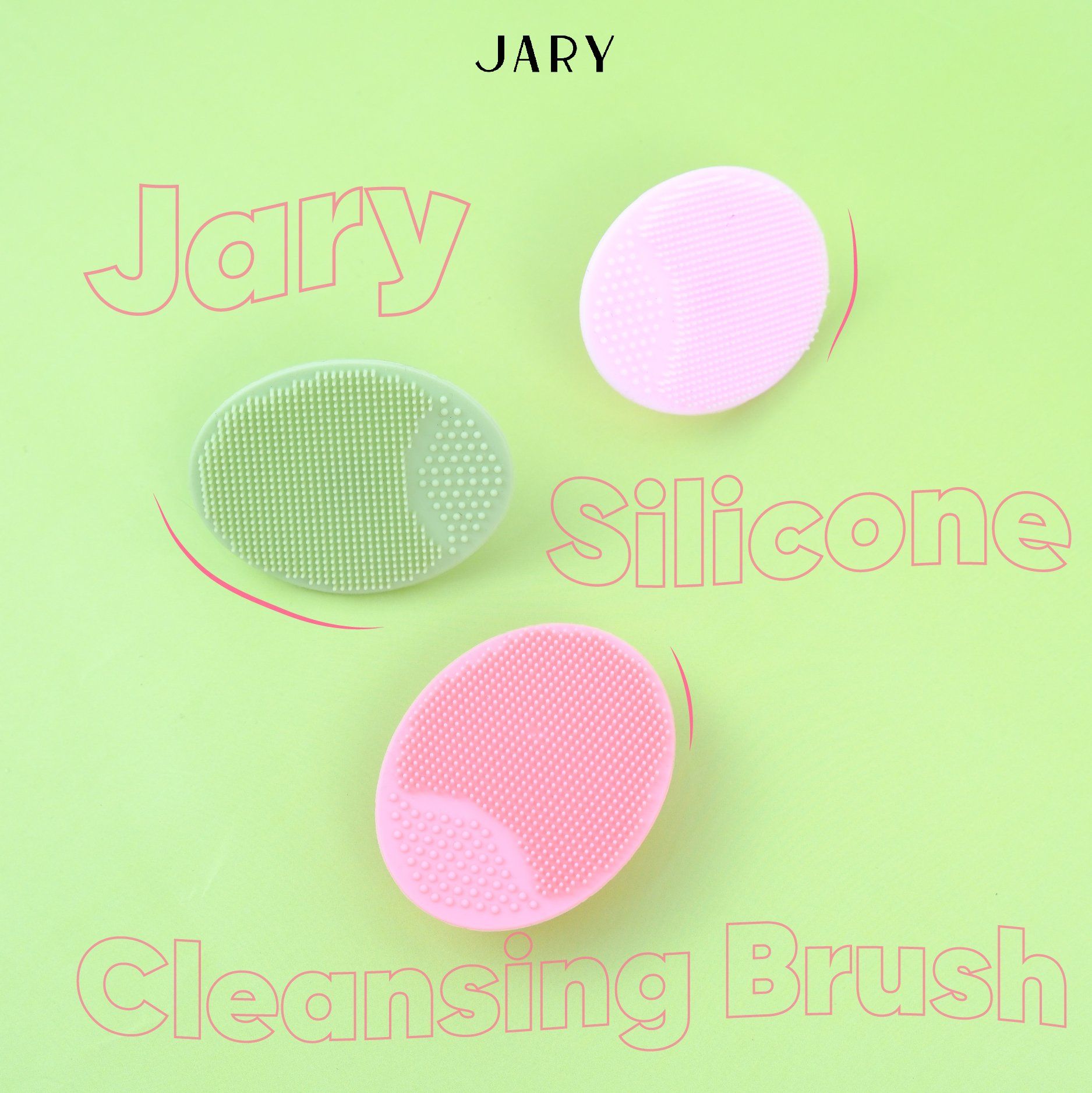 MIẾNG RỬA MẶT SILICONE JARY SILICONE CLEANSING BRUSH - SC02