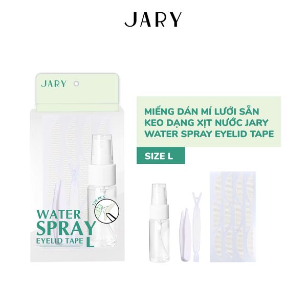 MIẾNG DÁN MÍ LƯỚI SẴN KEO DẠNG XỊT NƯỚC JARY WATER SPRAY EYELID TAPE - SIZE L