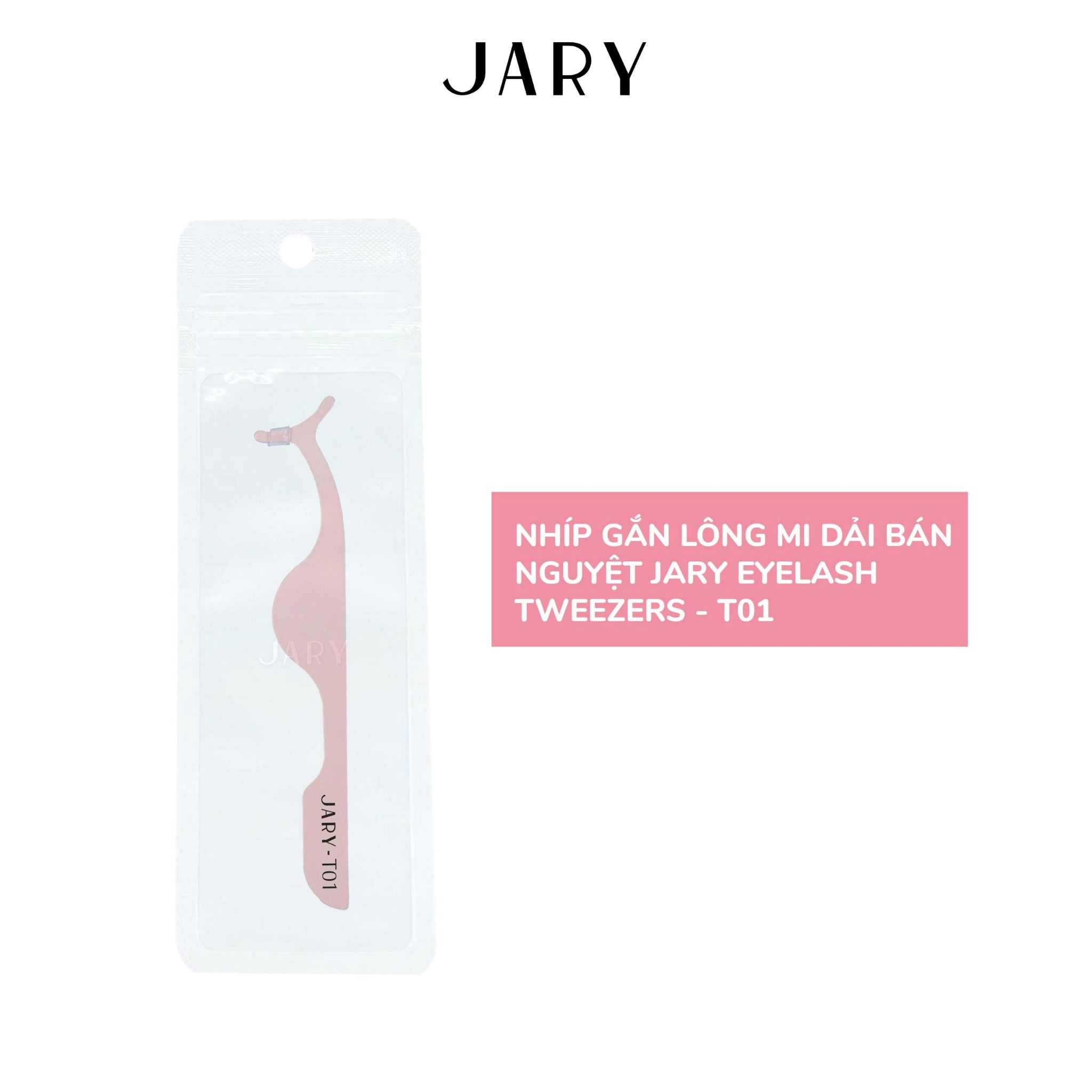 NHÍP GẮN LÔNG MI DẢI BÁN NGUYỆT JARY EYELASH TWEEZERS - T01