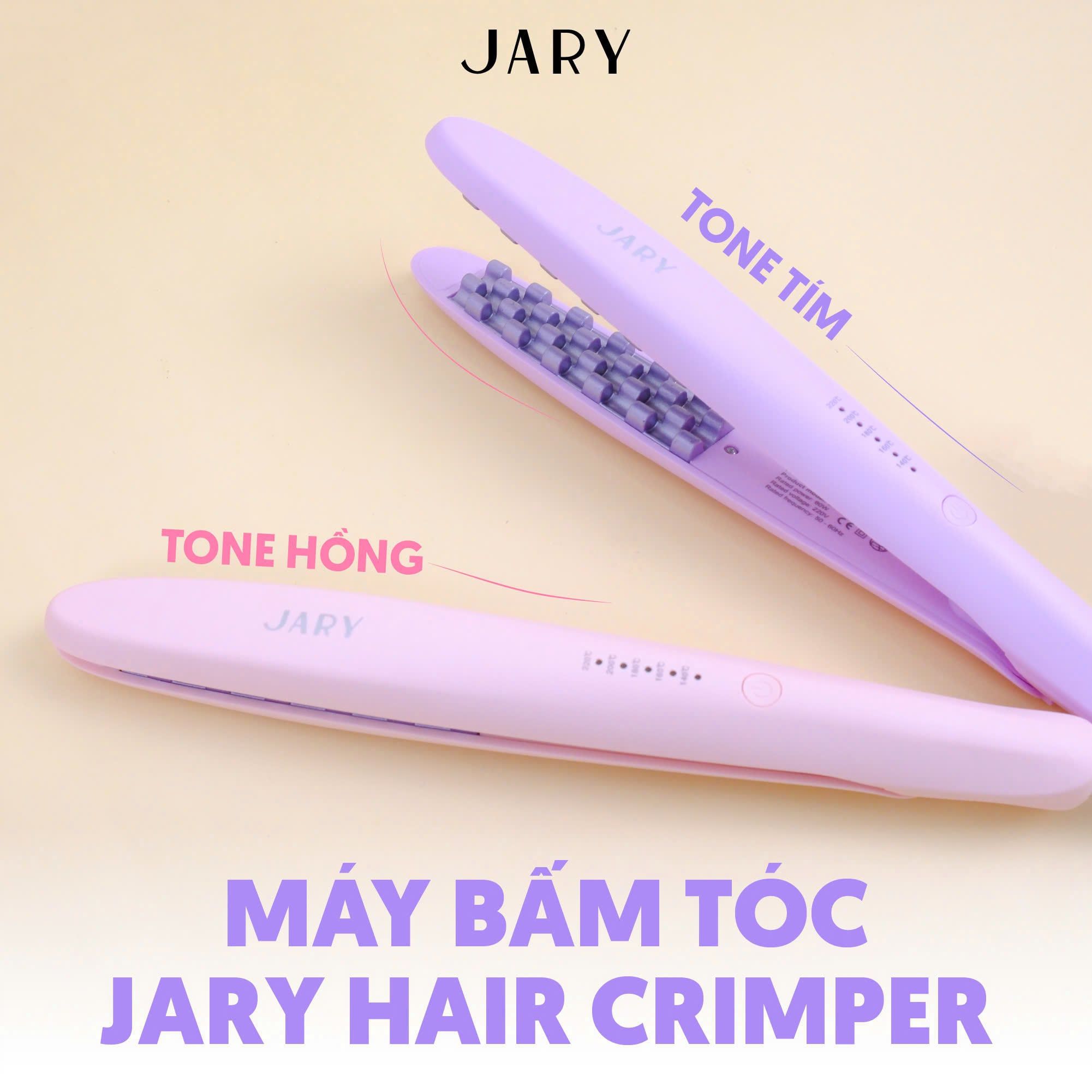 MÁY BẤM PHỒNG TÓC JARY HAIR CRIMPER - TONE TÍM