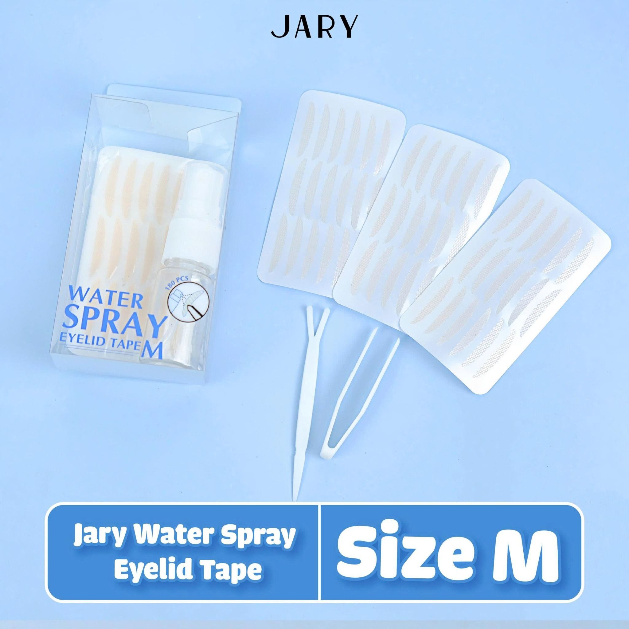 MIẾNG DÁN MÍ LƯỚI SẴN KEO DẠNG XỊT NƯỚC JARY WATER SPRAY EYELID TAPE - SIZE M